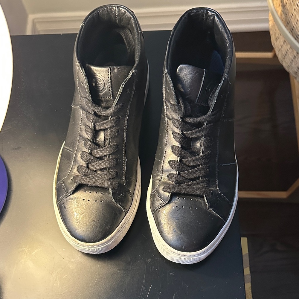 Greats Women's Black High-Top Sneakers